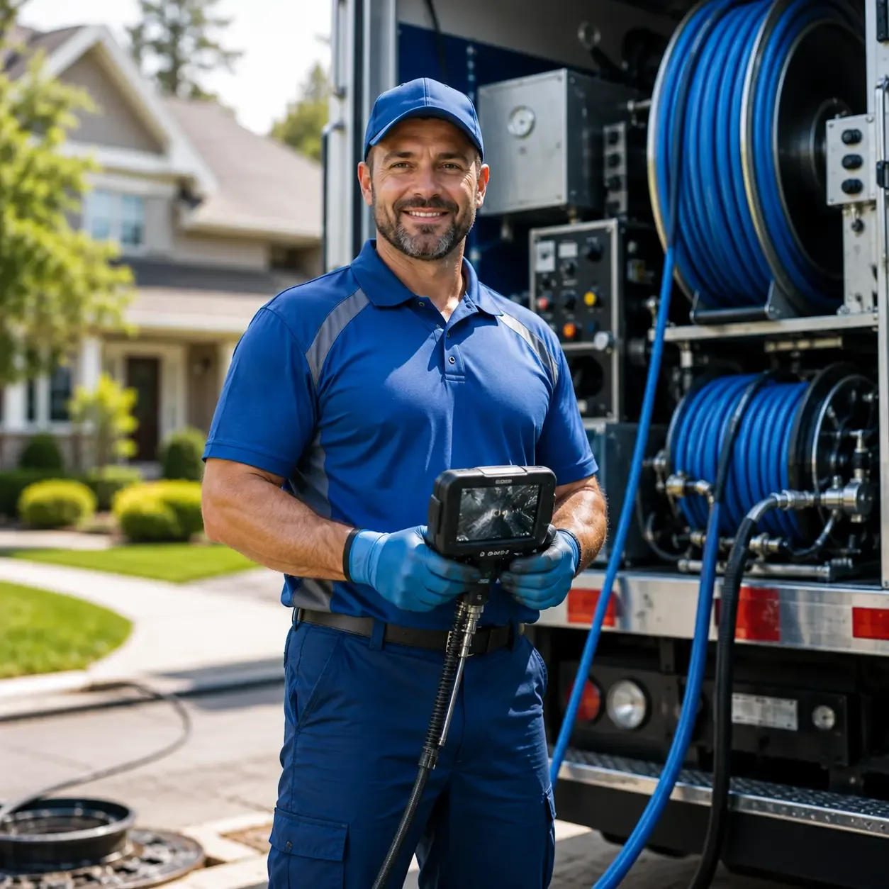 Local outdoor drain cleaning specialists in Tell, TX